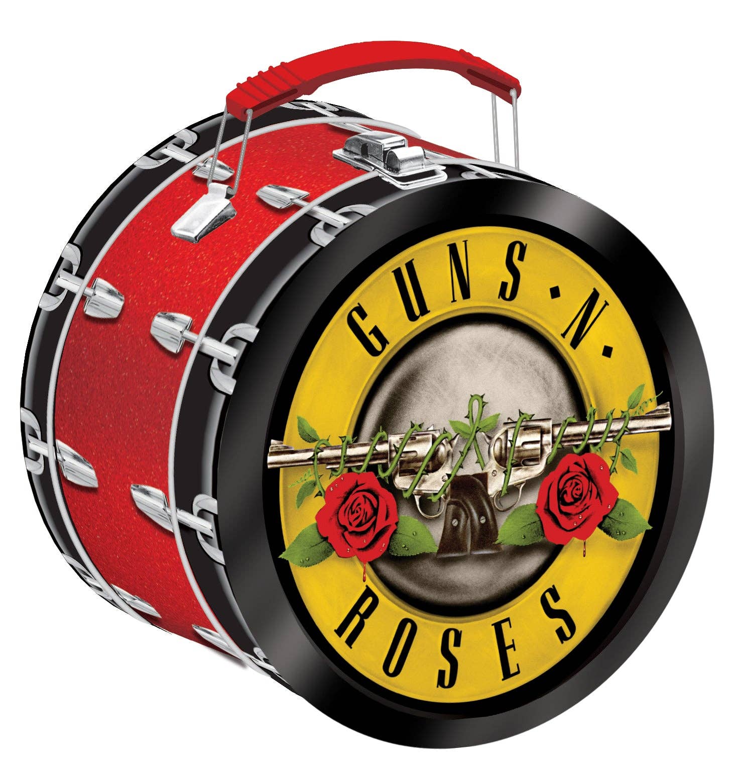 Guns N Roses - Drum Shaped Fun Box